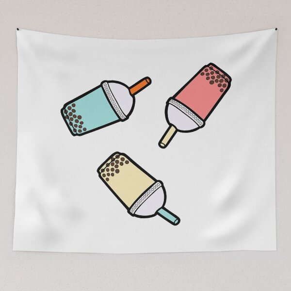 Item preview, Bubble tea pattern designed and sold by Shope2shope.