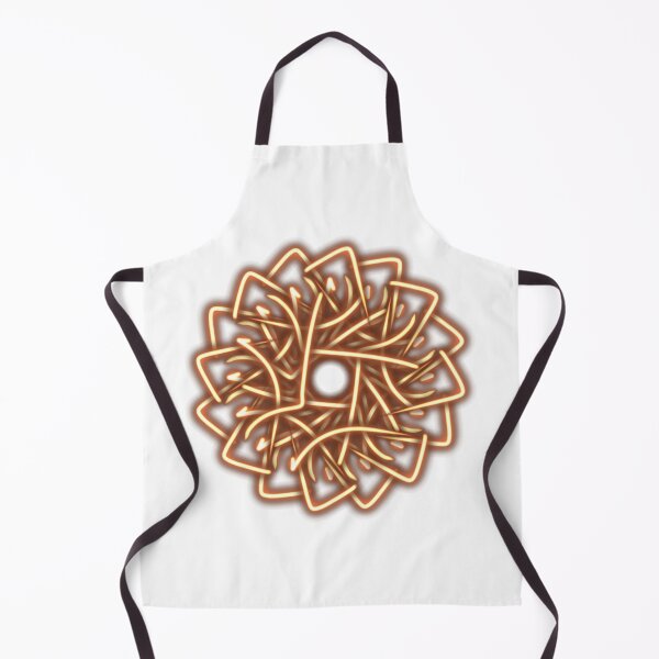 Item preview, Golden mandala, abstract art designed and sold by Meo Design.