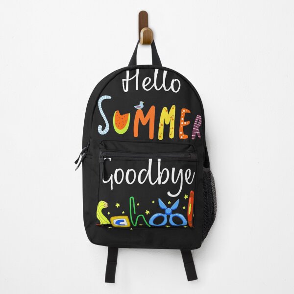 Item preview, Goodbye school grade hello summer, happy last day of school, hello summer students and teachers designed and sold by zicutza.