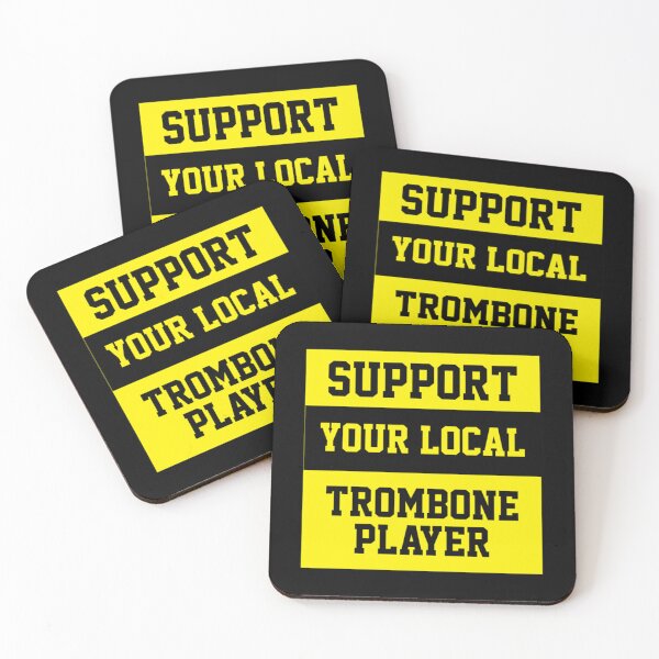 Aperçu de l'œuvre Soutenez votre joueur de trombone local T-shirt classique créée et vendue par ximenagene.