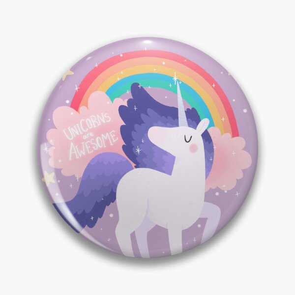 Item preview, Unicorns Are Awesome Redrawn designed and sold by Claire Stamper.