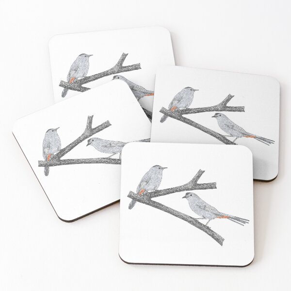 Item preview, Gray Catbirds designed and sold by obirdleyart.