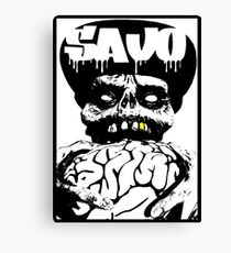"SAVAGE BRAINS" Canvas Print