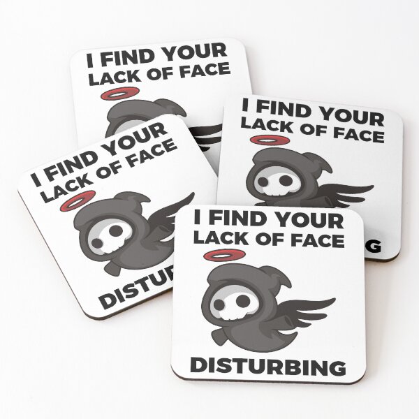 Item preview, I find your lack of face disturbing designed and sold by arkantus.
