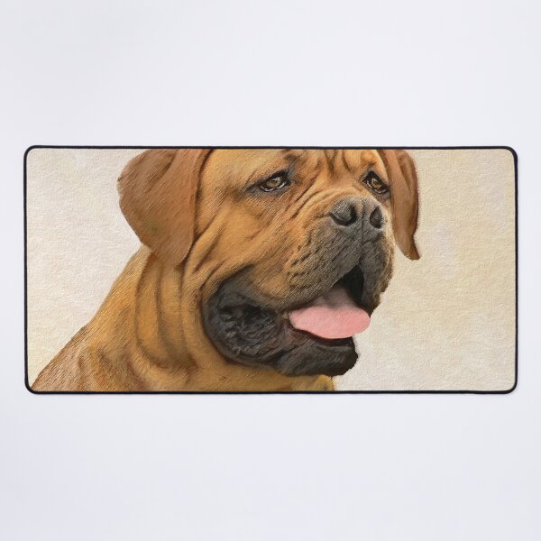 Item preview, Dogue de Bordeaux Painting - Cute Original Dog Art designed and sold by alpendesigns.