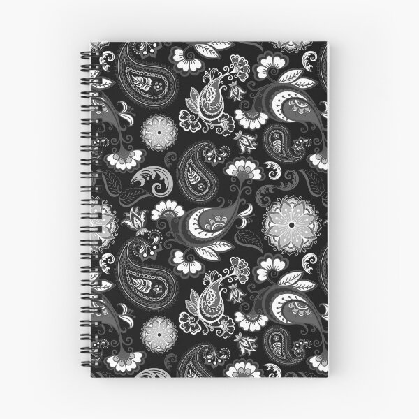 Item preview, Black and Grey Paisley designed and sold by TheHotIgloo.
