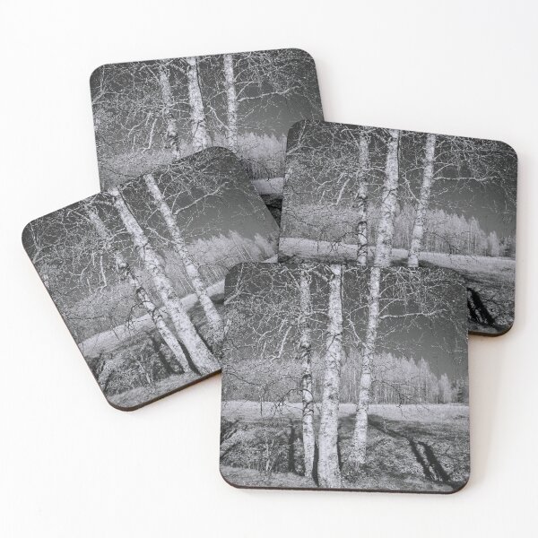 Item preview, Birches birches. Infrared photography bw designed and sold by Jouko Lehto Photography.