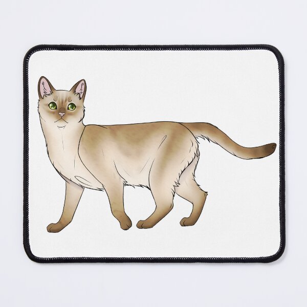 Item preview, Burmilla cat designed and sold by NovaesArt.