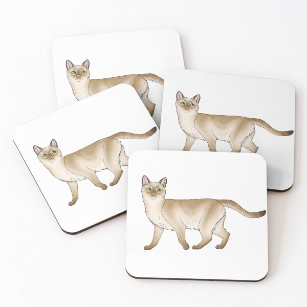 Item preview, Burmilla cat designed and sold by NovaesArt.