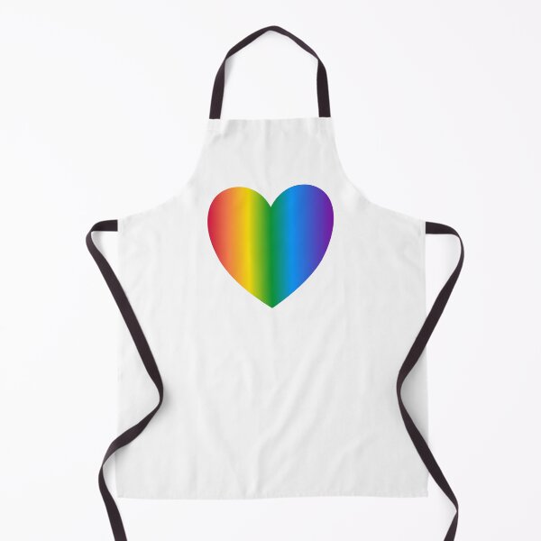 Item preview, Rainbow heart - gay pride accessories designed and sold by Inspirationmotivation.