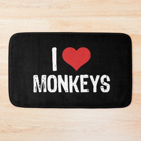 Item preview, I Love Monkeys designed and sold by The "I Love Everything" Shop.