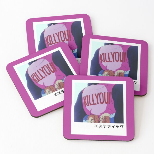 Item preview, Kill You! | Retro Anime Aesthetic designed and sold by PopUpShirt.
