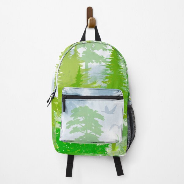 Item preview, Green trees forest landscape designed and sold by weilertsen.