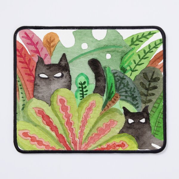 Item preview, Black panthers in nature designed and sold by MarinaSotiriou.