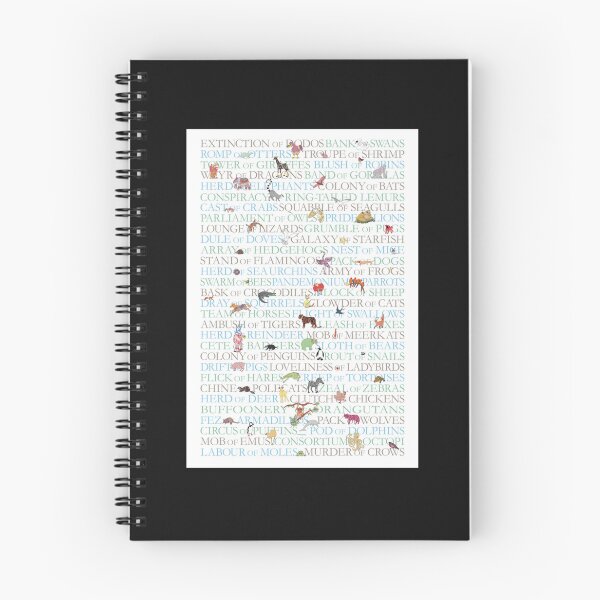 Item preview, Animal Collective Nouns   designed and sold by AlicePeekert.