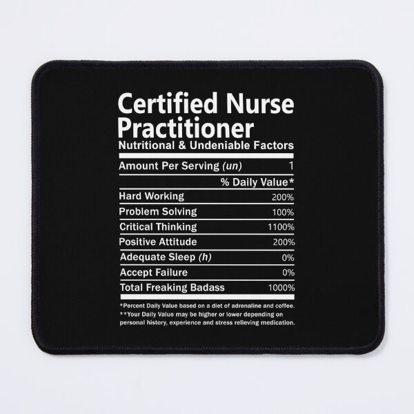 Item preview, Certified Nurse Practitioner T Shirt - Nutritional And Undeniable Factors Gift Item Tee designed and sold by watkinsmat.