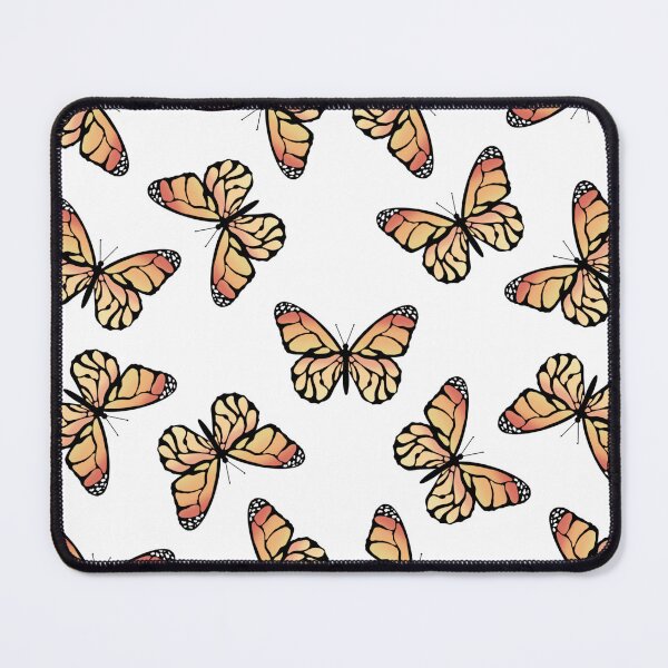Item preview, Monarch Butterfly Pattern designed and sold by BookwormSticker.