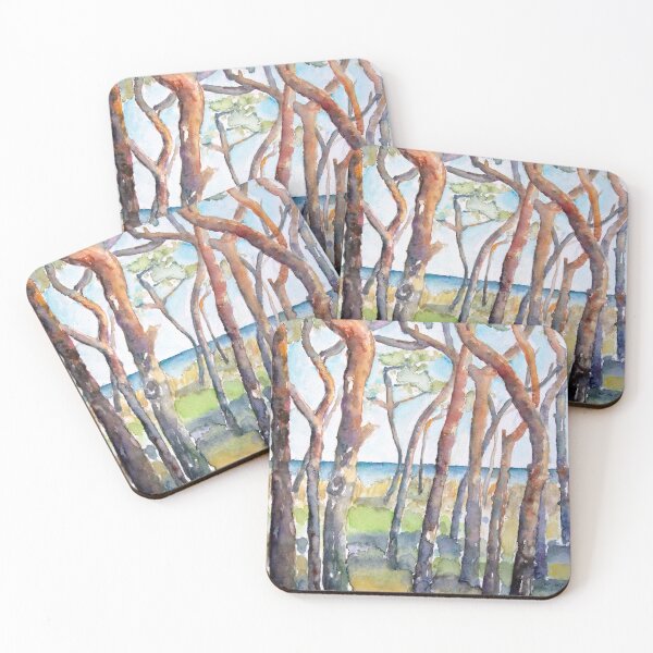 Item preview, Coastal forest at the Schaabe, Ruegen Island, Germany designed and sold by Barbara Pommerenke.