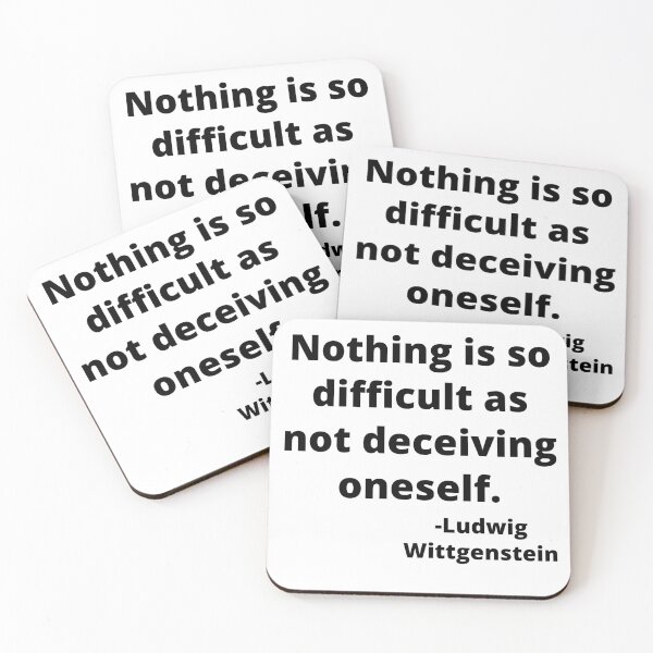 Item preview, Wittgenstein self deception designed and sold by outspokenlib.