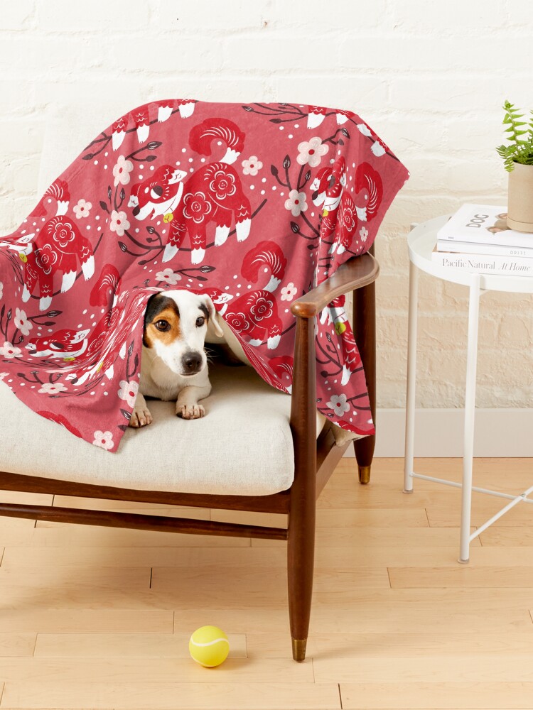 Alternate view of 2018 Year Of The Dog Pet Blanket