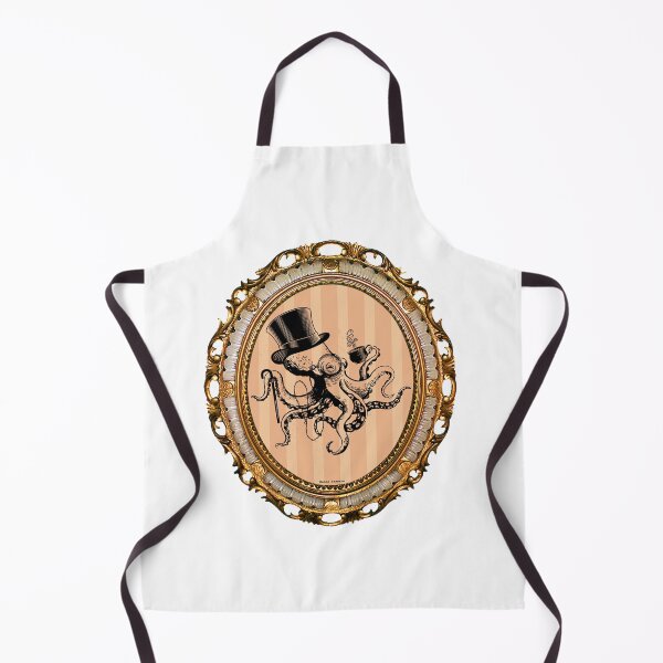 Artikelvorschau, Steampunk-Oktopus, der Tee nippt entworfen und verkauft von hkdsass.