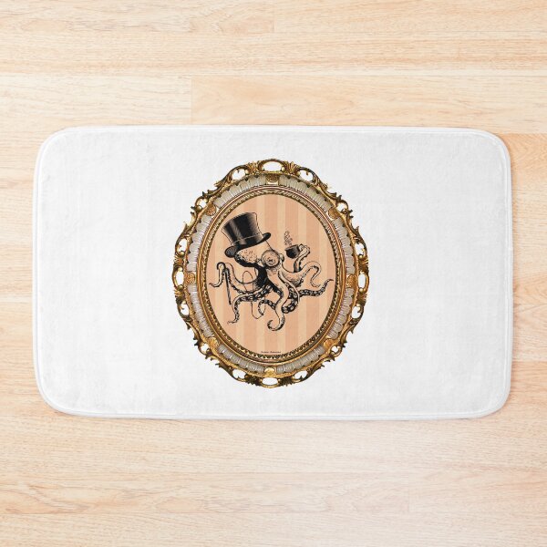 Item preview, steampunk octopus sipping tea designed and sold by hkdsass.