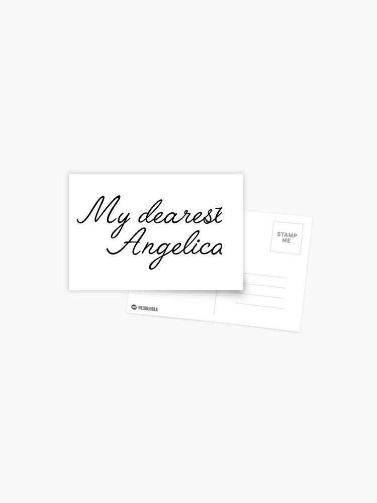 Letters from angelica online to hamilton