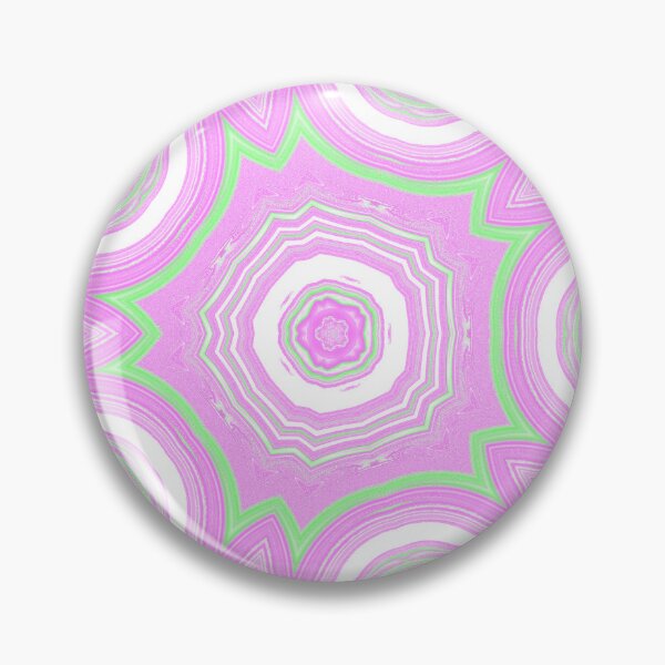 Item preview, The pink and light green repetitive mirror pattern  designed and sold by IraNiva.
