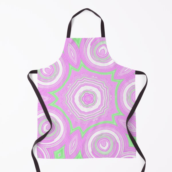 Item preview, The pink and light green repetitive mirror pattern designed and sold by IraNiva.