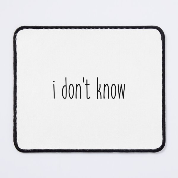 Item preview, i don't know designed and sold by tziggles.