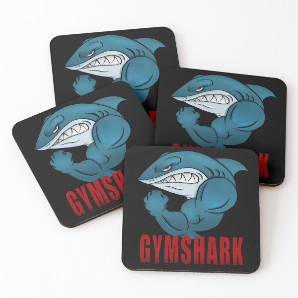 Item preview, Shark Power Gym Design ( without background )  designed and sold by Genjitsu-Art.
