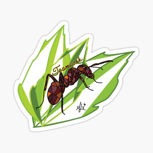 “Ant” Sticker by mjz-artstudio | Redbubble