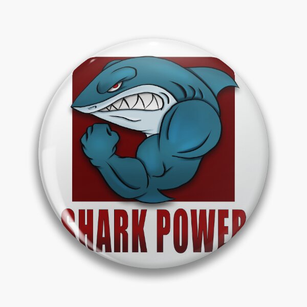 Item preview, Shark Power Gym Design designed and sold by Genjitsu-Art.
