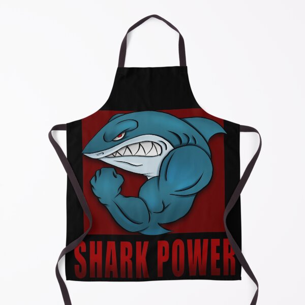 Item preview, Shark Power Gym Design designed and sold by Genjitsu-Art.