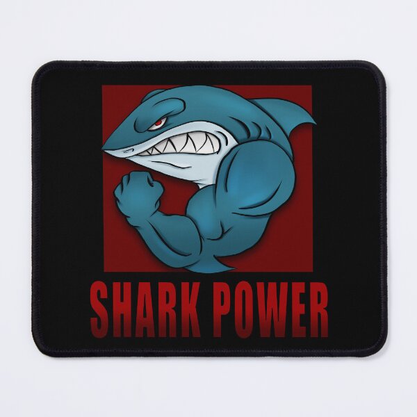 Item preview, Shark Power Gym Design designed and sold by Genjitsu-Art.