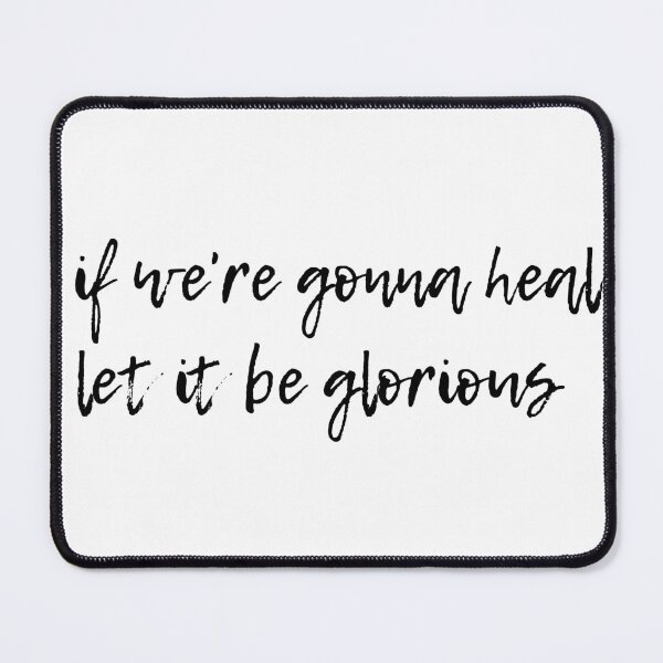 Item preview, if we're gonna heal, let it be glorious designed and sold by tziggles.