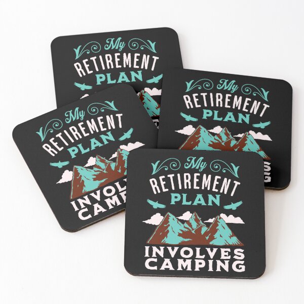 Item preview, My Retirement Plan Involves Camping designed and sold by FurioInc.