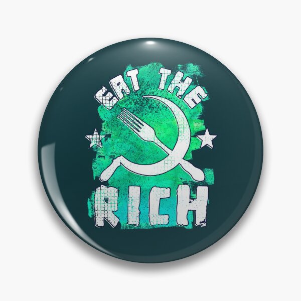Item preview, Eat the rich - knives and sickles designed and sold by RAWWR.
