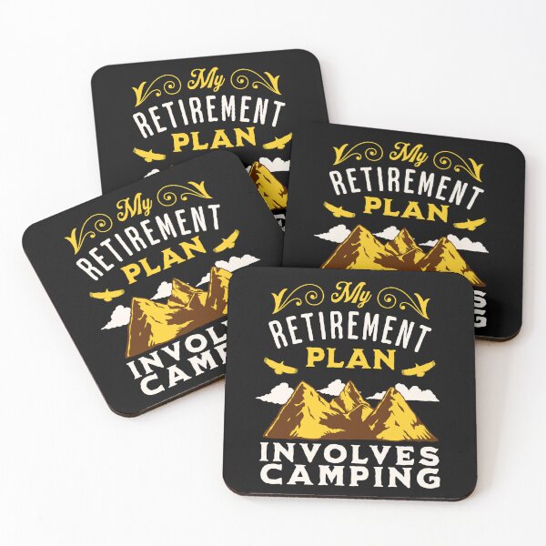 Item preview, My Retirement Plan Involves Camping designed and sold by FurioInc.