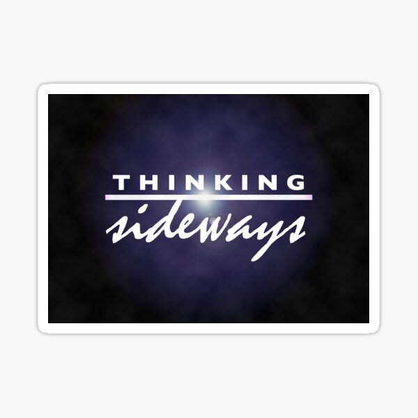 TSP Unsolved Mysteries style logo Sticker