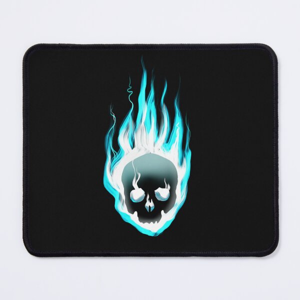 Item preview, Flaming Blue Skull designed and sold by Tameink.