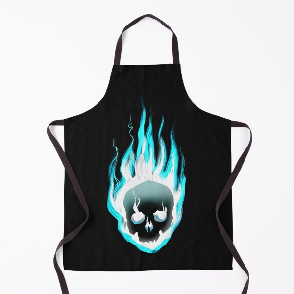 Item preview, Flaming Blue Skull designed and sold by Tameink.