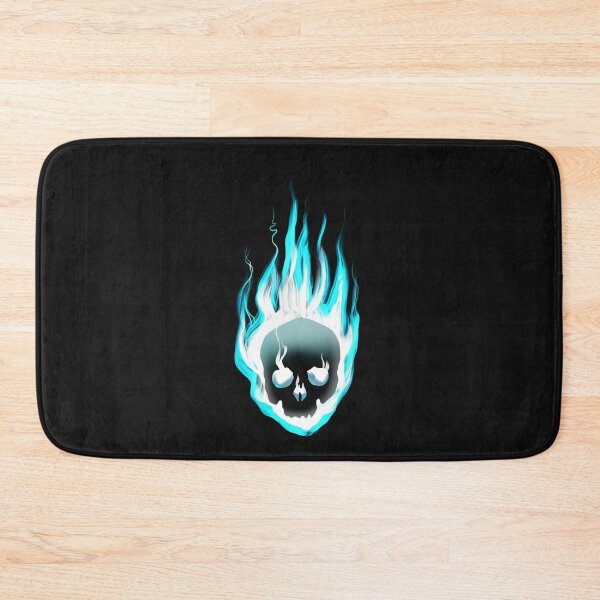 Item preview, Flaming Blue Skull designed and sold by Tameink.