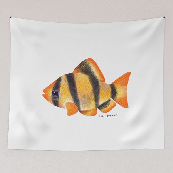Item preview, Tiger Barb Fish designed and sold by julianamotzko.