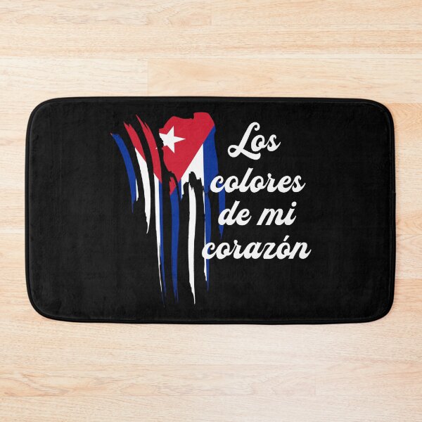 Item preview, Cuban flag Los colores de mi corazon designed and sold by Dubbra.