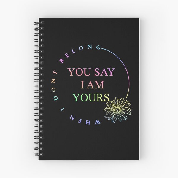 Item preview, You say lyrics sticker designed and sold by Nicole Berardi.