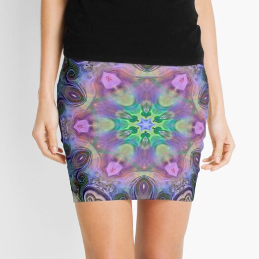 Coiled Reflections 5 Mini Skirt