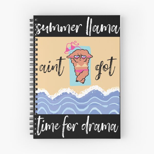 Item preview, summer llama no drama funny llama designed and sold by TATSANDARTS.