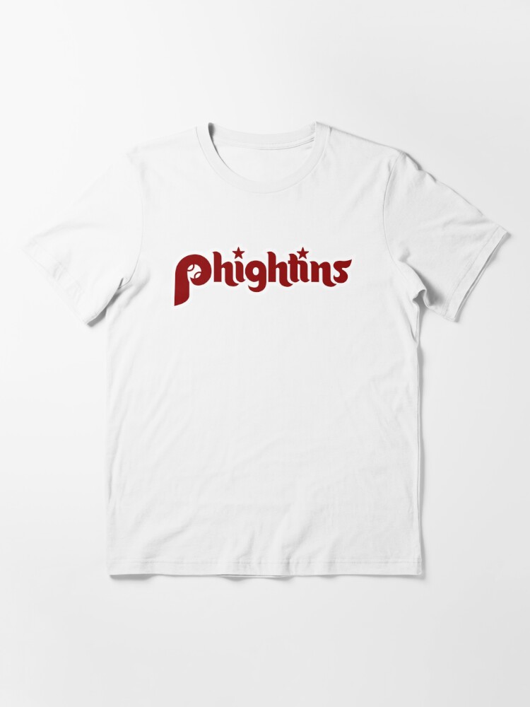 Fightin Phils with American Flag Premium T-Shirt, Retro Vintage Style