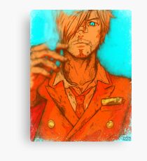 Black Leg Canvas Print